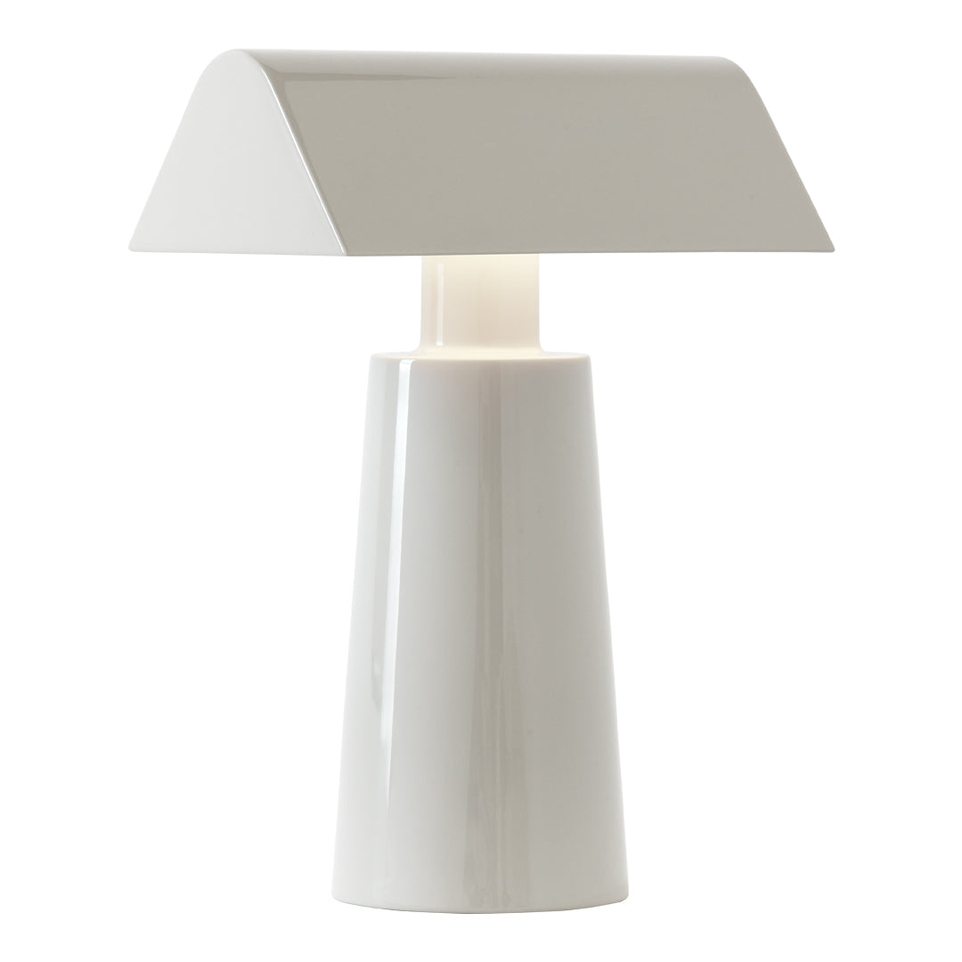 Caret MF1 Portable Table Lamp - USB Rechargeable LED Night Light for Bedroom, Office, Study & Travel - Adjustable Brightness & Warm White Light
