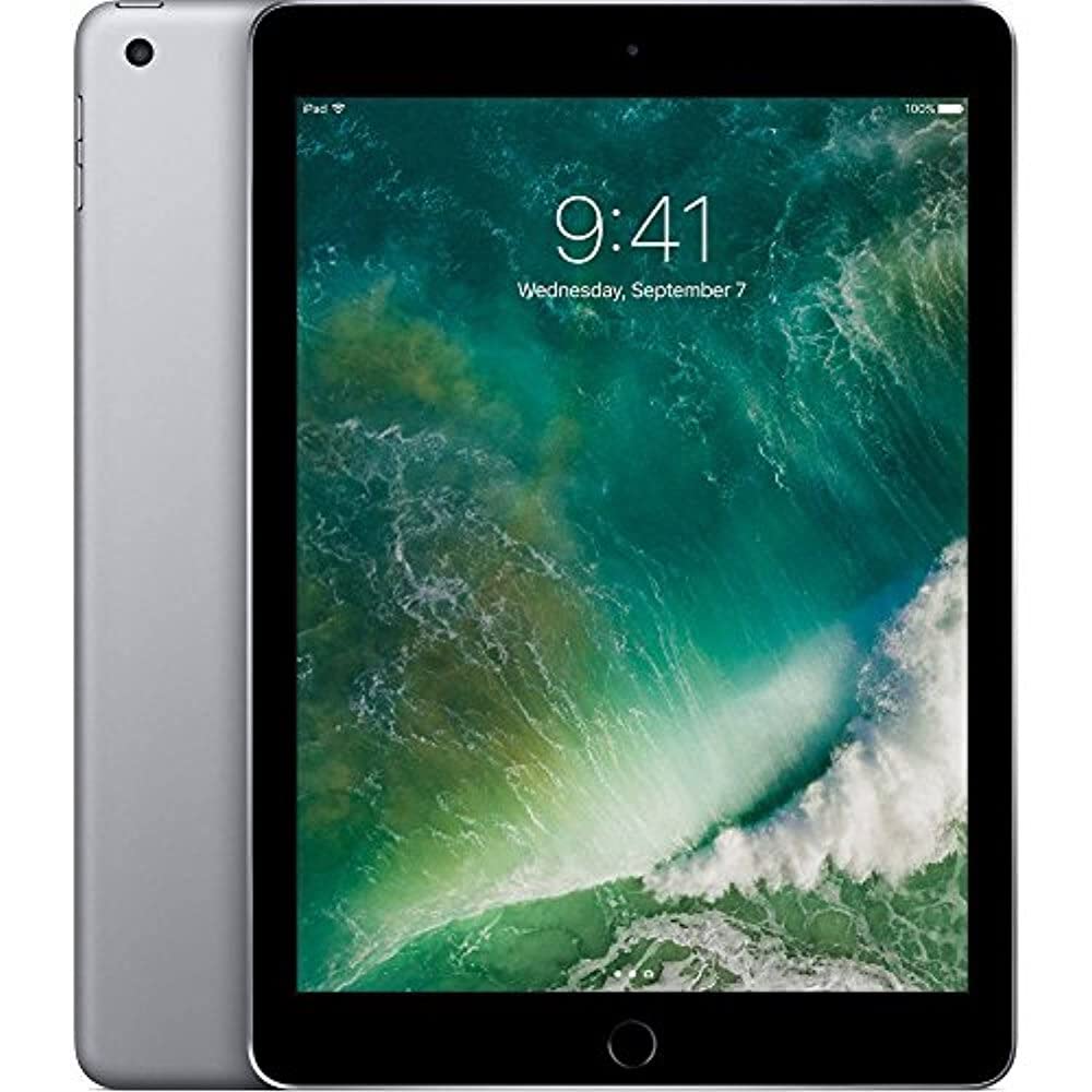 Apple iPad 9.7-inch WiFi 128GB Space Gray (Renewed) - MP2H2LL/A | Perfect for Students, Professionals & Home Entertainment