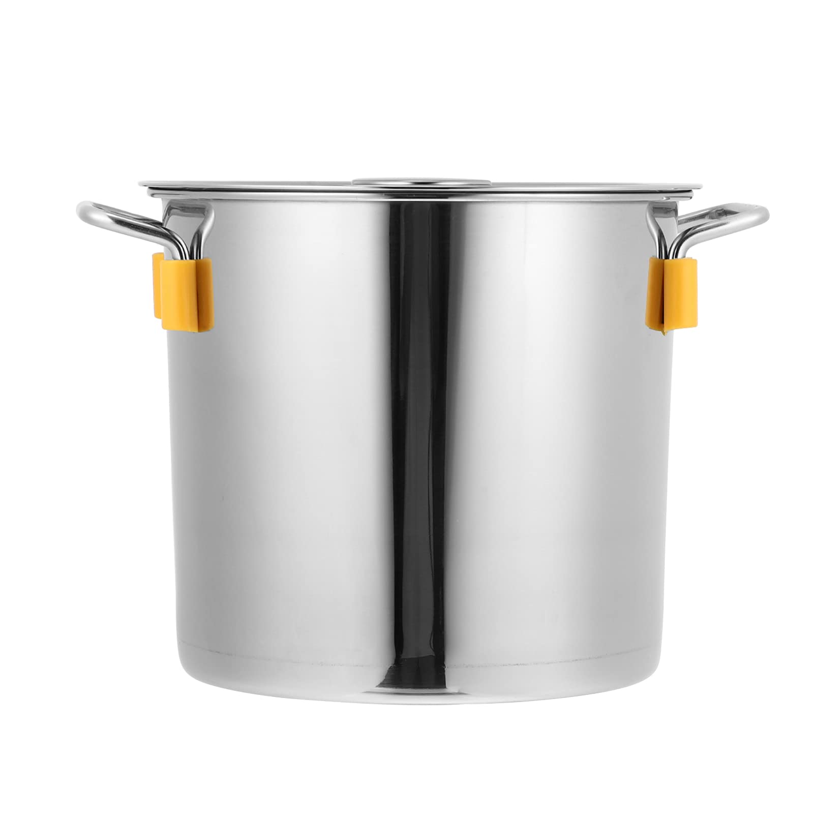 Stainless Steel Soup Stock Pot with Tap - 1Pc Heavy Duty Cooking Pot for Steaming, Stewing, Seafood Boiling & Canning | Ideal for Home Kitchens, Restaurants & Outdoor Cooking