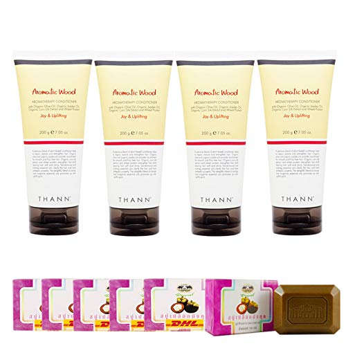 Organic Silk Extract & Wheat Protein Hair Mask (200g) with Olive Oil & Jojoba Oil - Deep Conditioning Treatment for Dry, Damaged Hair - Pack of 4 - Perfect for Salon-Quality Hair Care at Home