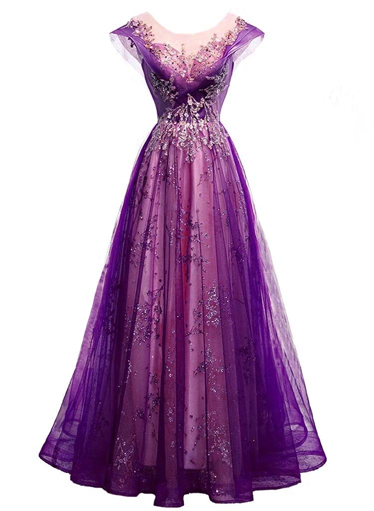 Elegant Women's Glitter Formal Evening Gown - Prom, Celebrity Party, Sweet 16 Ball Dress for Special Occasions | Perfect for Homecoming, Quinceañera & Black Tie Events