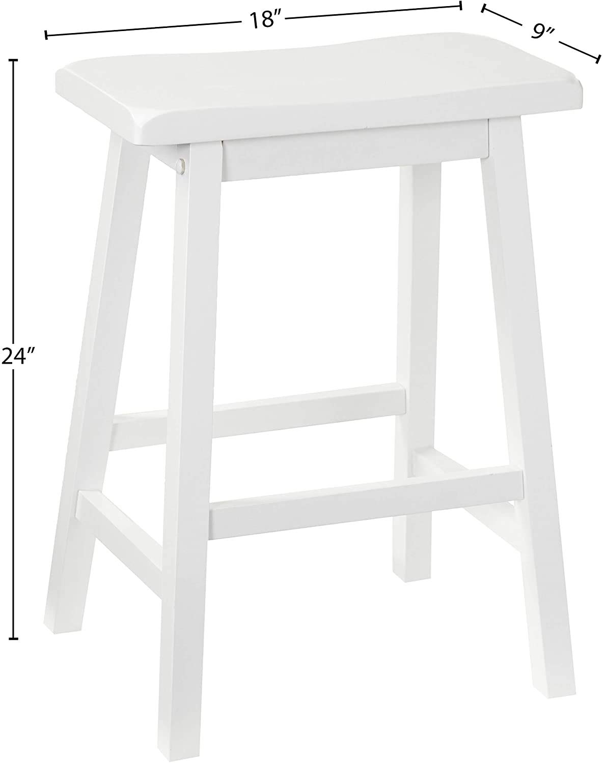 Modern 5-Piece Counter Height Dining Set - Square Table with 4 Saddle Stools - Perfect for Small Spaces, Breakfast Nooks & Kitchen Islands - Durable & Stylish Home Furniture