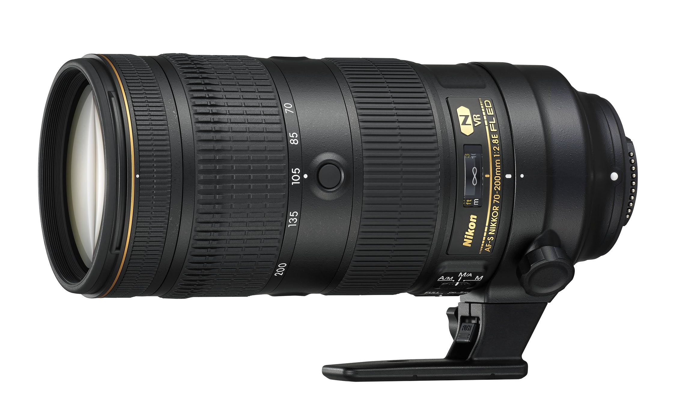 Nikon AF-S NIKKOR 70-200mm f/2.8E FL ED VR Lens for DSLR Cameras - Professional Telephoto Zoom Lens with Vibration Reduction for Sports, Wildlife & Portrait Photography