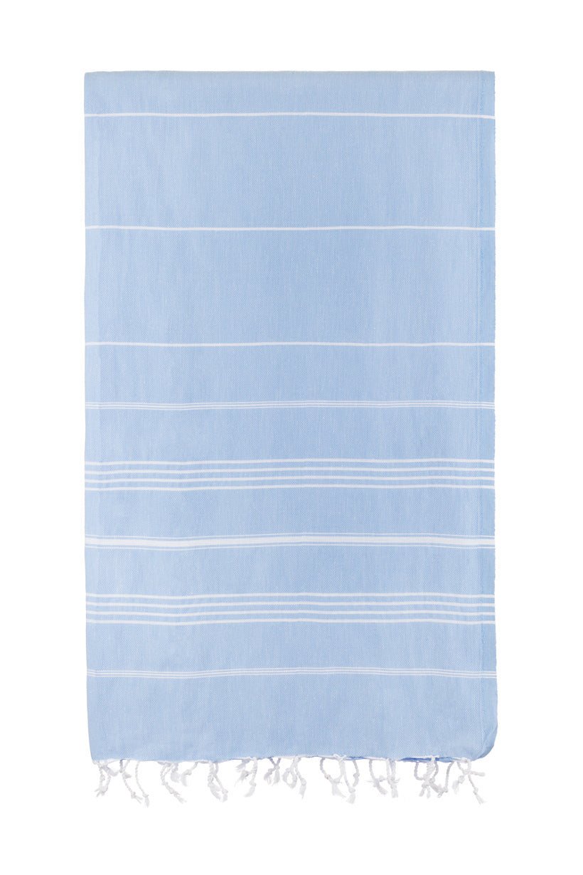 4-Pack Pastel Turkish Towels - Soft, Absorbent & Quick-Drying Beach, Pool & Spa Towels for Vacation, Yoga & Home Use