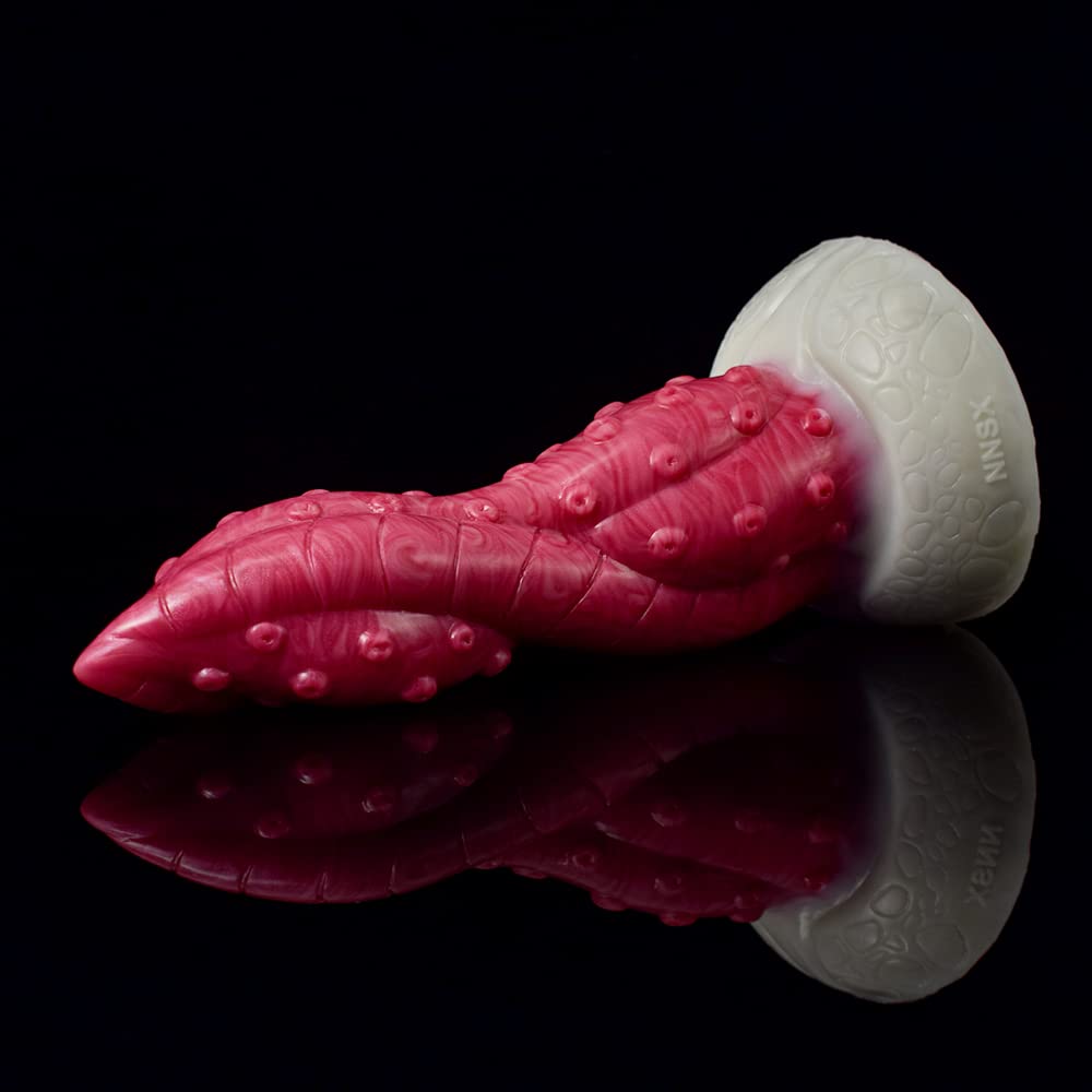 BeHorny Liquid Silicone Octopus Tentacle Dildo with Suction Cup - Realistic Adult Sex Toy for Women & Men - Perfect for Solo Play, Couples Fun and BDSM Fantasy