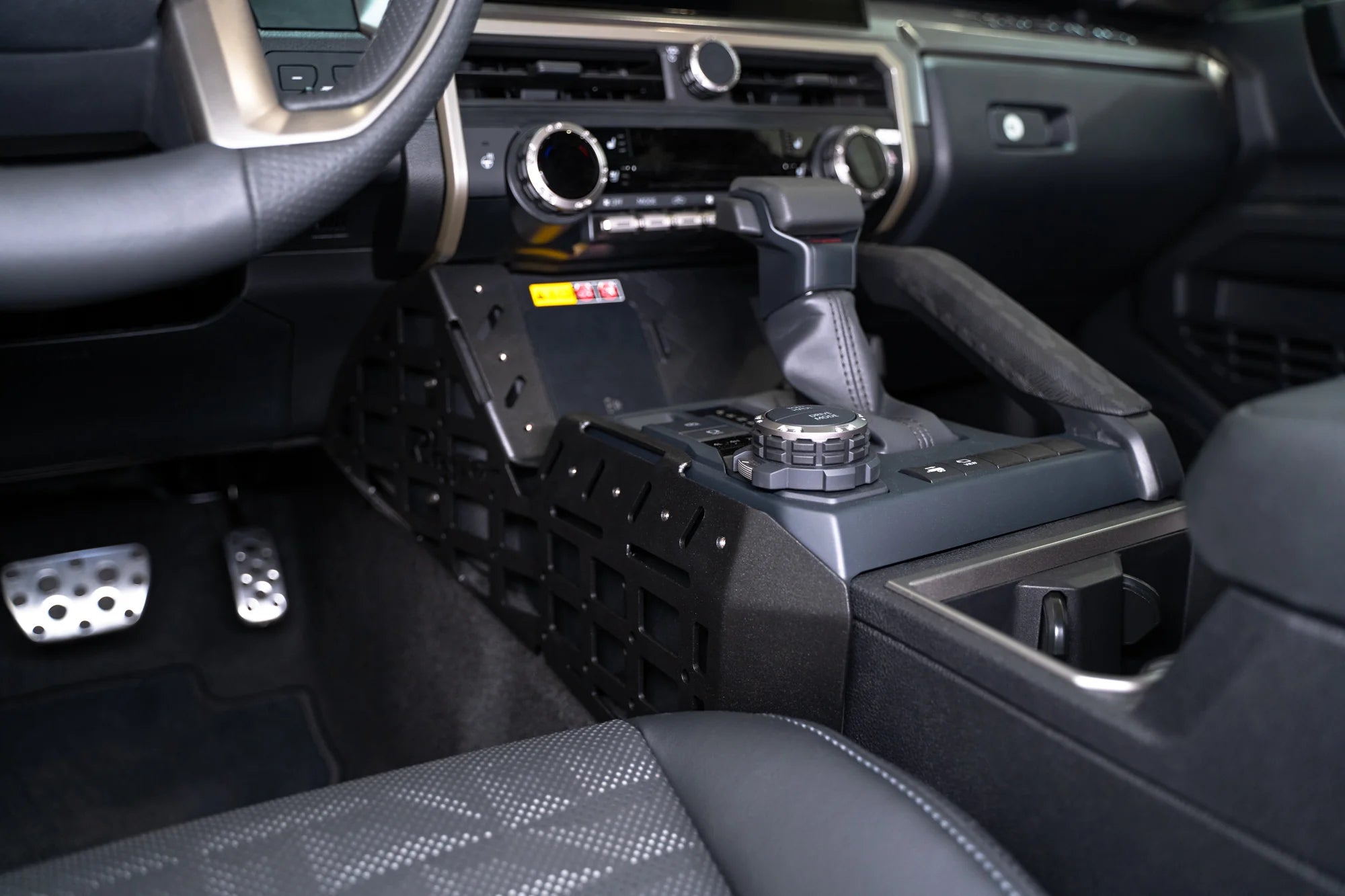 2025+ Toyota 4Runner Rago Fabrication Center Console MOLLE Panels - Heavy Duty Storage Organizer for Off-Road Gear & Tactical Equipment | Perfect for Camping, Overlanding & Adventure Vehicles