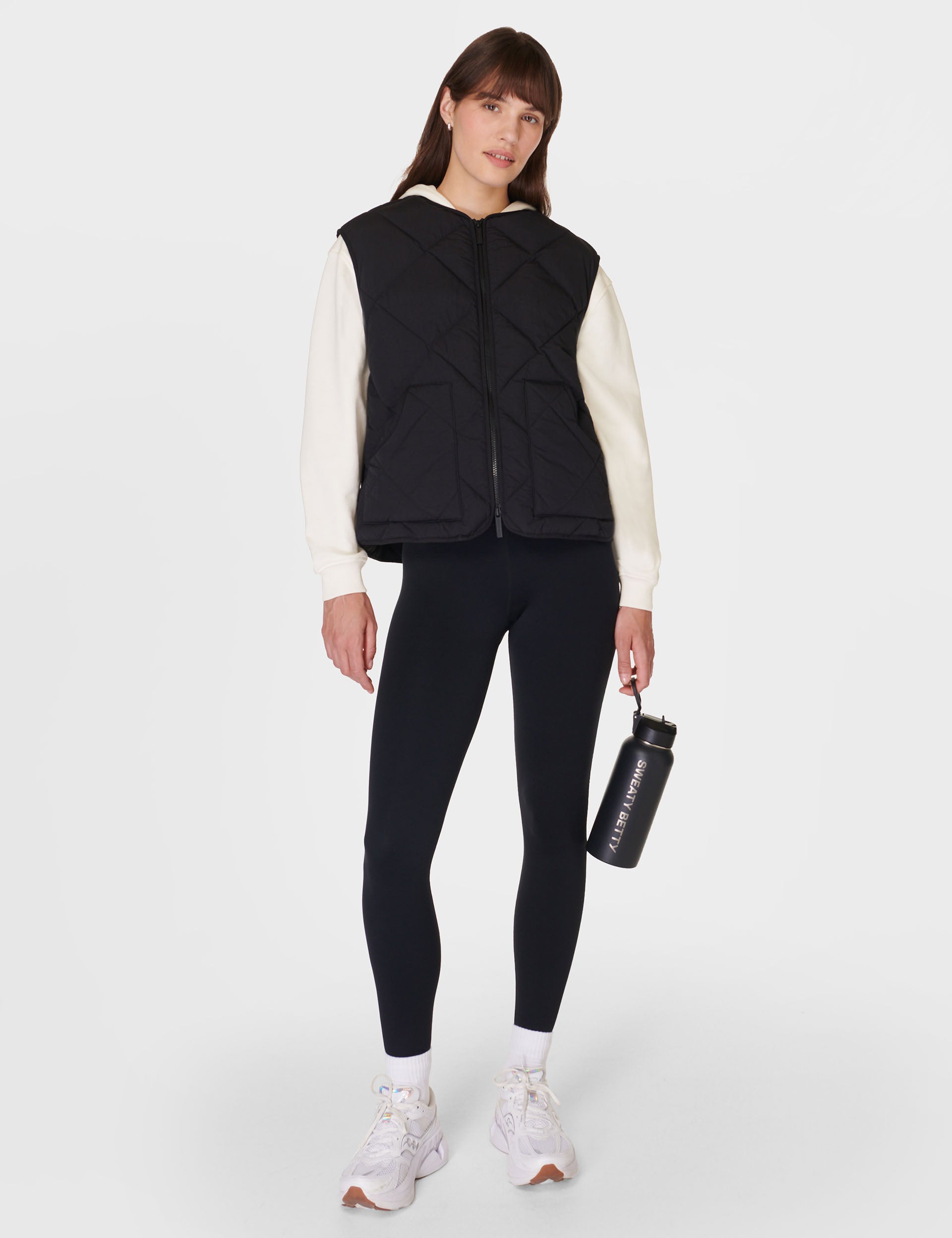 On the Move Gilet Vest for Men & Women - Lightweight Black Puffer Vest for Outdoor Activities, Travel & Casual Wear