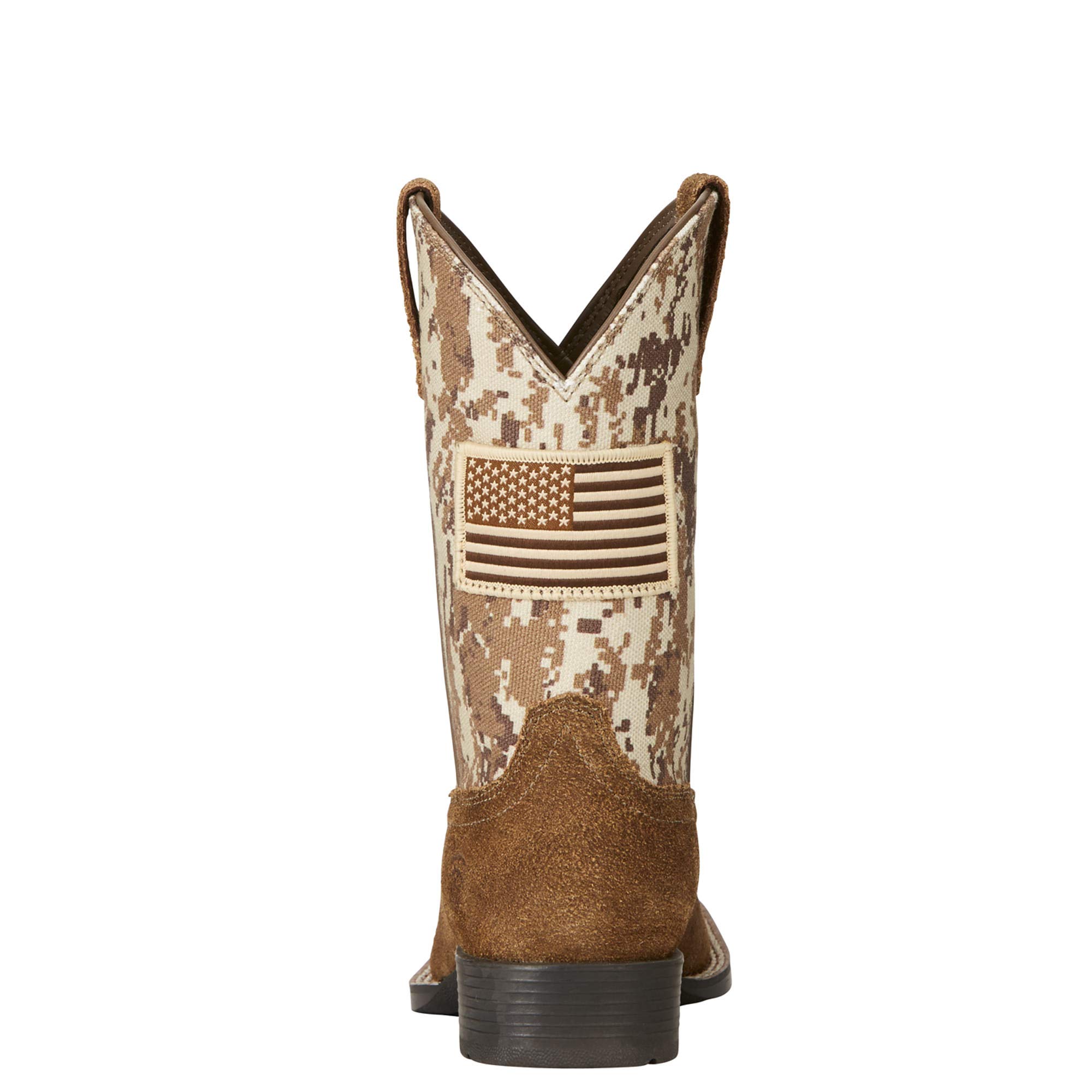 Ariat Kids' Patriot Western Boot - Durable Leather Cowboy Boots for Boys & Girls | Perfect for Rodeo, Horse Riding & Country Style Outfits