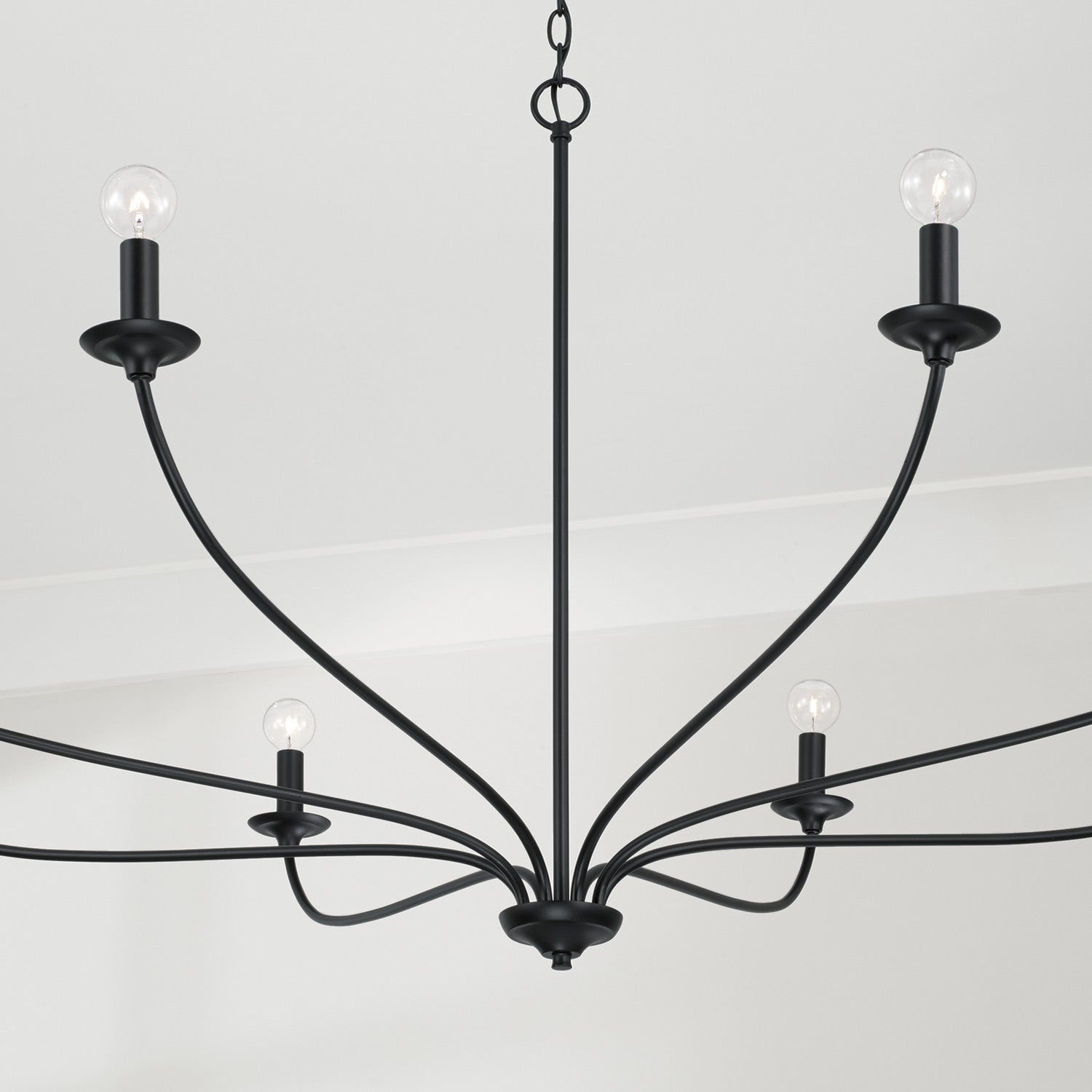 Capital Lighting Eight Light Chandelier - Elegant Crystal Ceiling Fixture for Dining Room & Living Room | Modern Home Lighting Decor for Bedroom, Foyer & Entryway