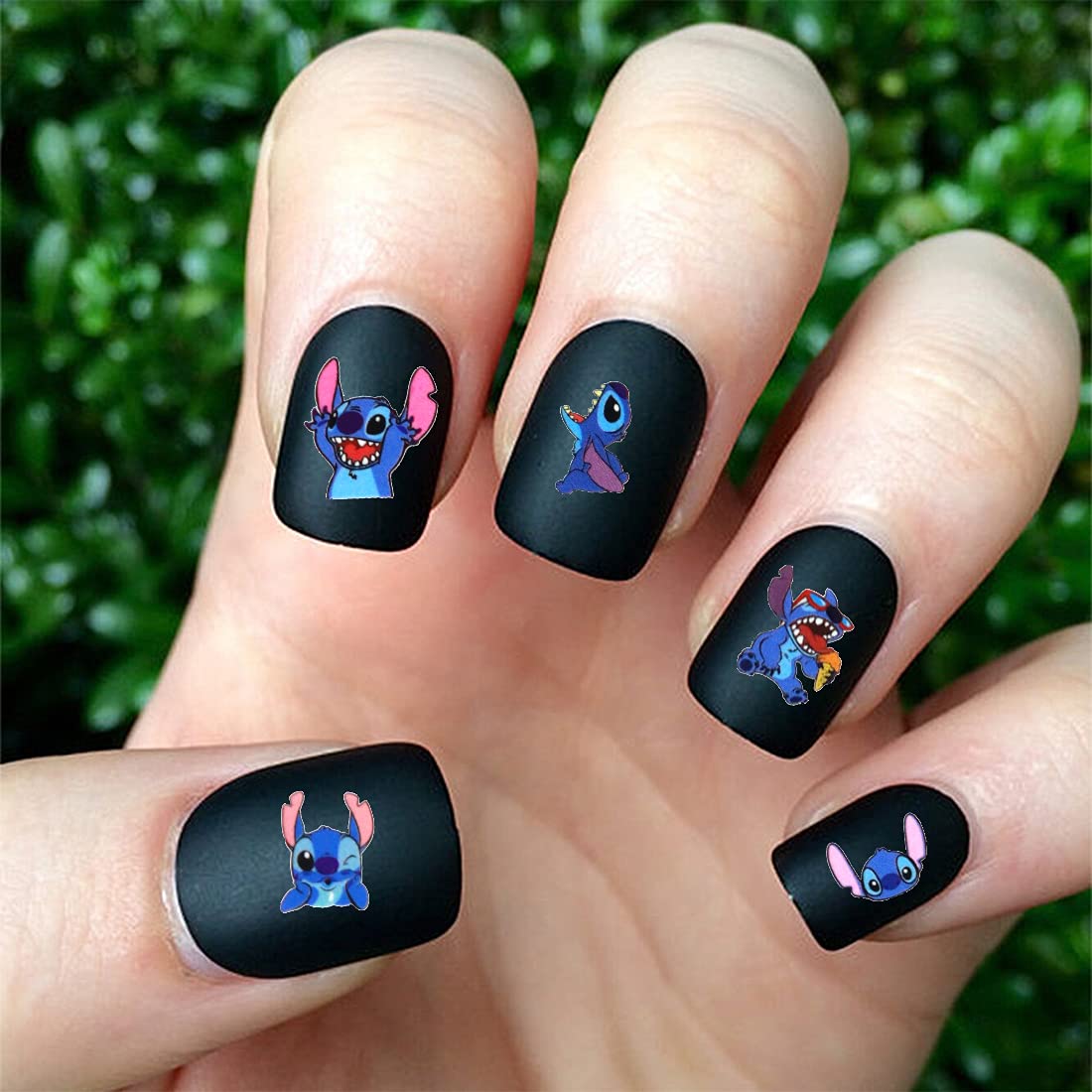 Cute Kawaii Cartoon Nail Stickers - 75+ Self-Adhesive Nail Art Decals for Women, Girls & Kids | Perfect for DIY Manicures, Parties & Gifts