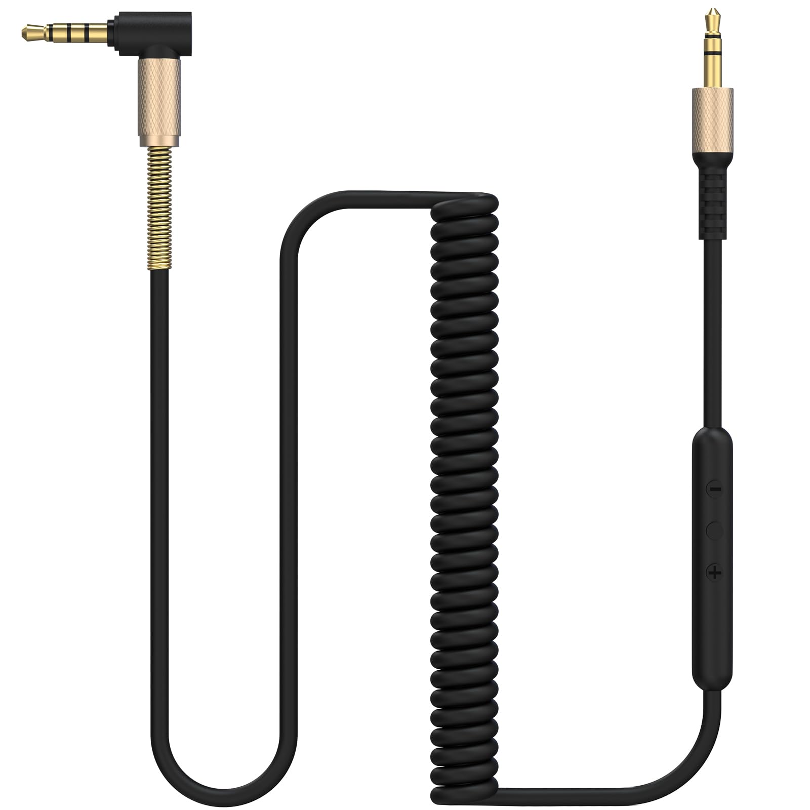 Premium 3.5mm Audio Cable with Mic - Compatible with Marshall Major II, III, IV, V & Monitor II ANC Headphones (5-7.5ft) - Perfect for Gaming, Music, and Conference Calls