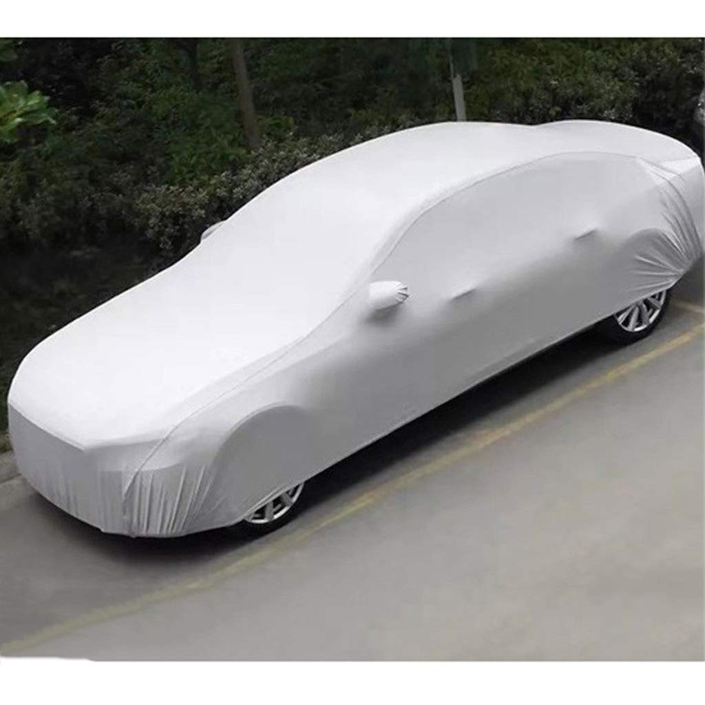 DUWEN Porsche 911 GT2 RS Car Cover - Breathable, UV-Resistant, Dustproof, Scratch-Proof Elastic Fabric Car Cover for Indoor/Outdoor Use - Perfect for Garage Storage, Car Shows & Vehicle Protection (Gray)