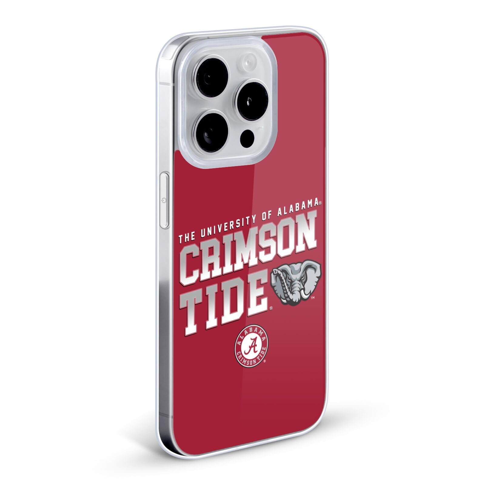 Officially Licensed University of Alabama UA Crimson Tide Soft Gel Case for Apple iPhone XR - Durable Protective Phone Cover for Fans, Students & Alumni - Perfect for Game Days, School Pride & Everyday Use