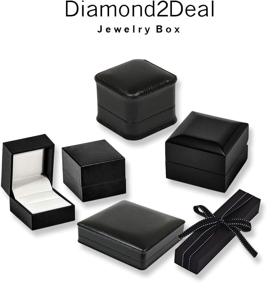 Diamond2Deal 925 Sterling Silver Smoky Quartz & Diamond Engagement Ring 5.556ct - Elegant Wedding Band for Proposals, Anniversaries & Special Occasions