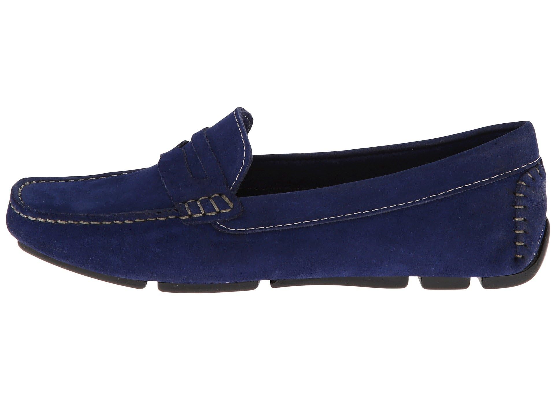 Massimo Matteo Women's Penny Keeper Loafers - Genuine Leather Upper with Cushioned Footbed - Comfortable Slip-On Shoes for Work, Office & Casual Wear