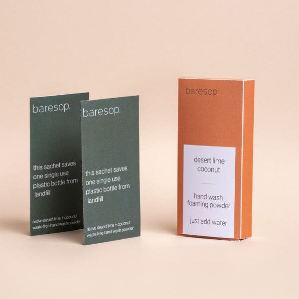 Baresop Refill Pack - Desert Lime & Coconut Scented Hand Soap Refills | Eco-Friendly & Moisturizing for Home, Kitchen, and Office Use