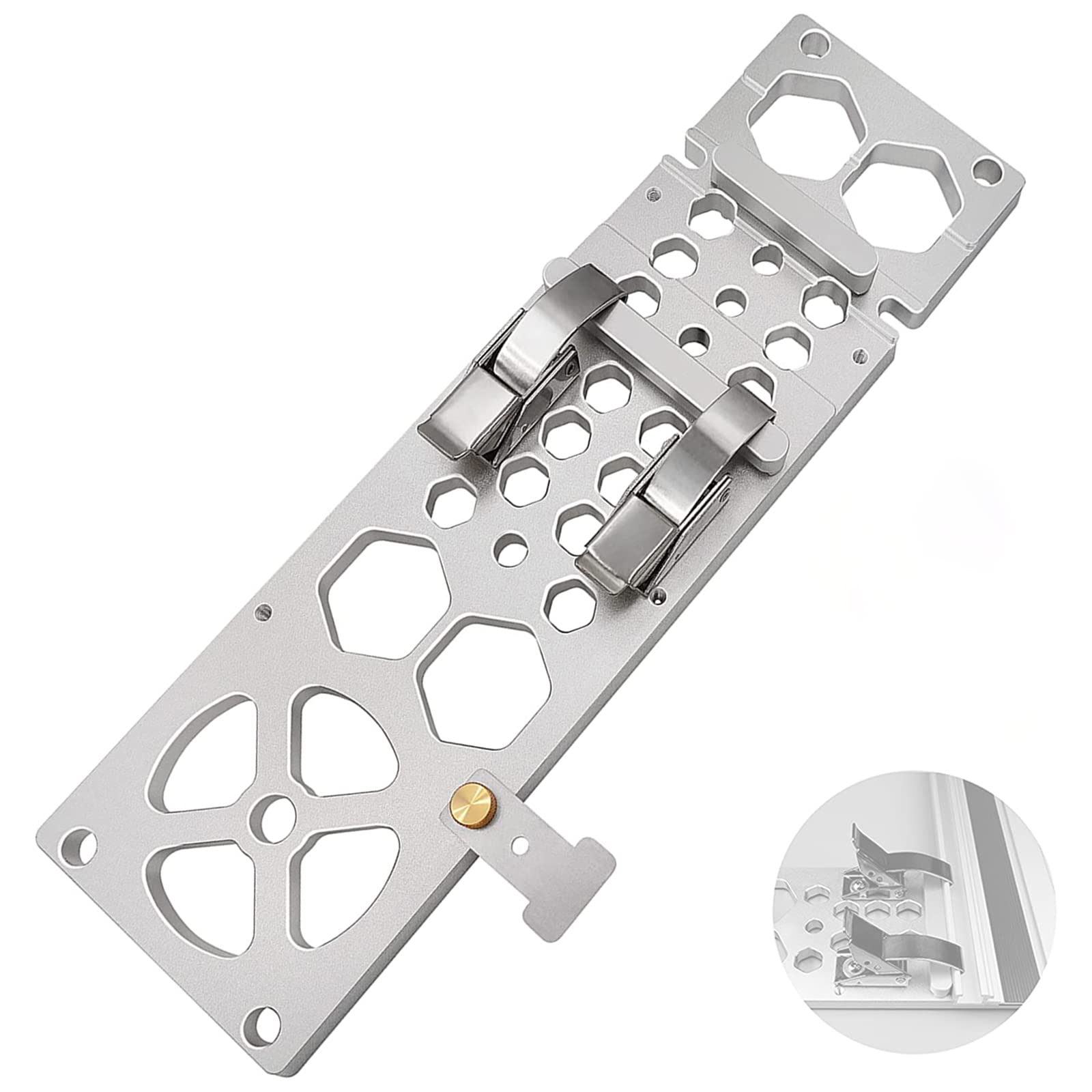 HFM 340mm Track Saw Square Guide Rail - 90 Degree Right Angle Circular Saw Accessory for Woodworking & DIY Projects | Perfect for Precise Cuts on Plywood, MDF & Hardwood
