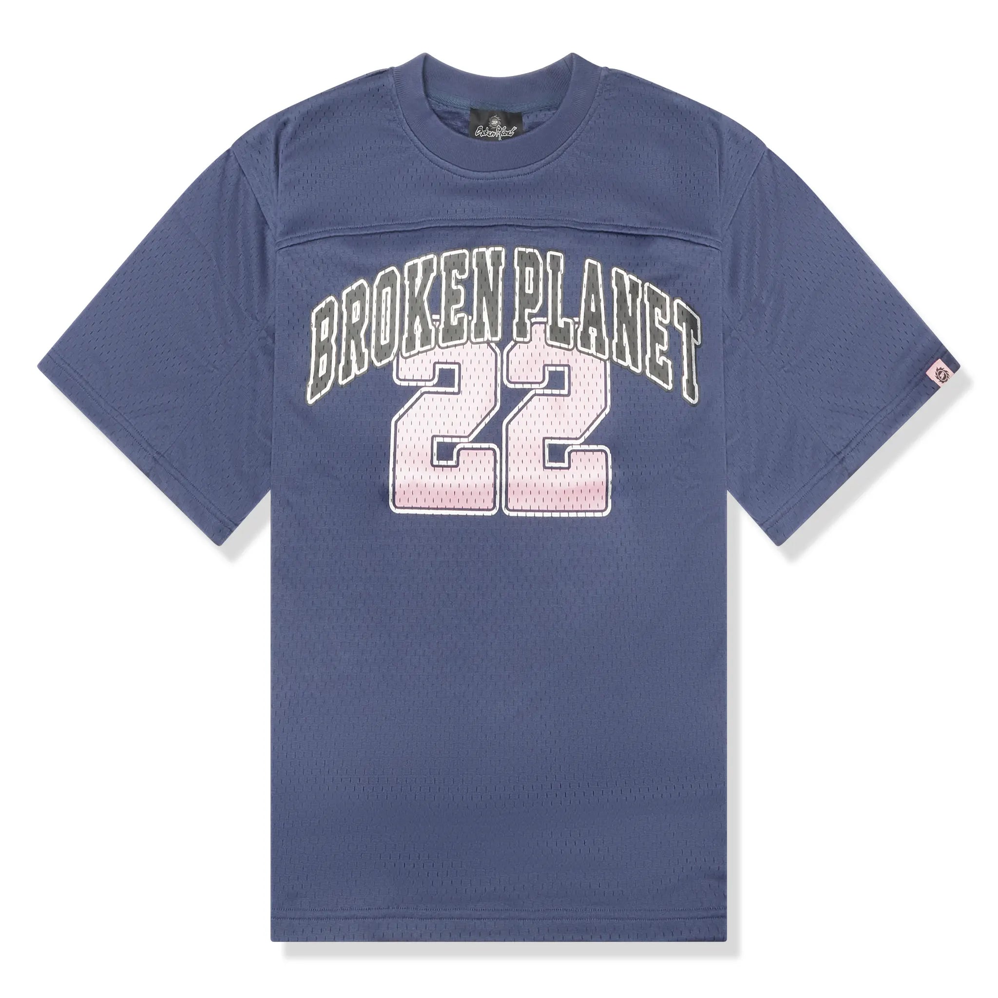 Broken Planet Mesh Outerspace Blue Jersey - Trendy Streetwear Hoodie for Men & Women | Perfect for Casual Wear, Gym, and Outdoor Activities