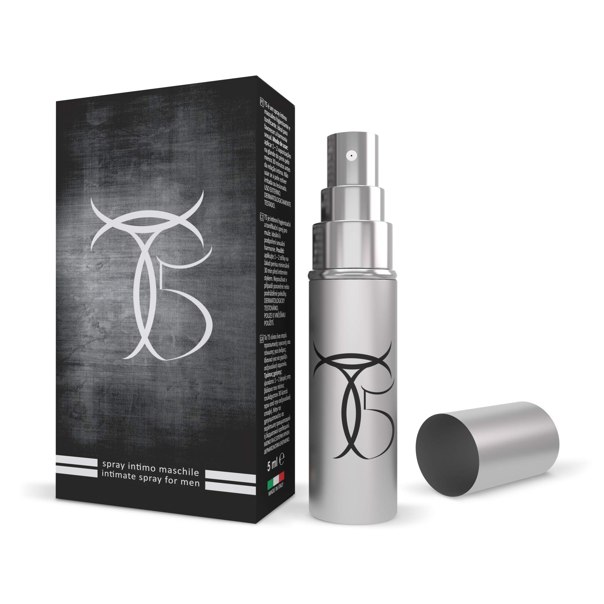 Tauro T5 Natural Delay Spray 5ml – Discreet Packaging & Fast Shipping | Enhance Intimacy & Performance