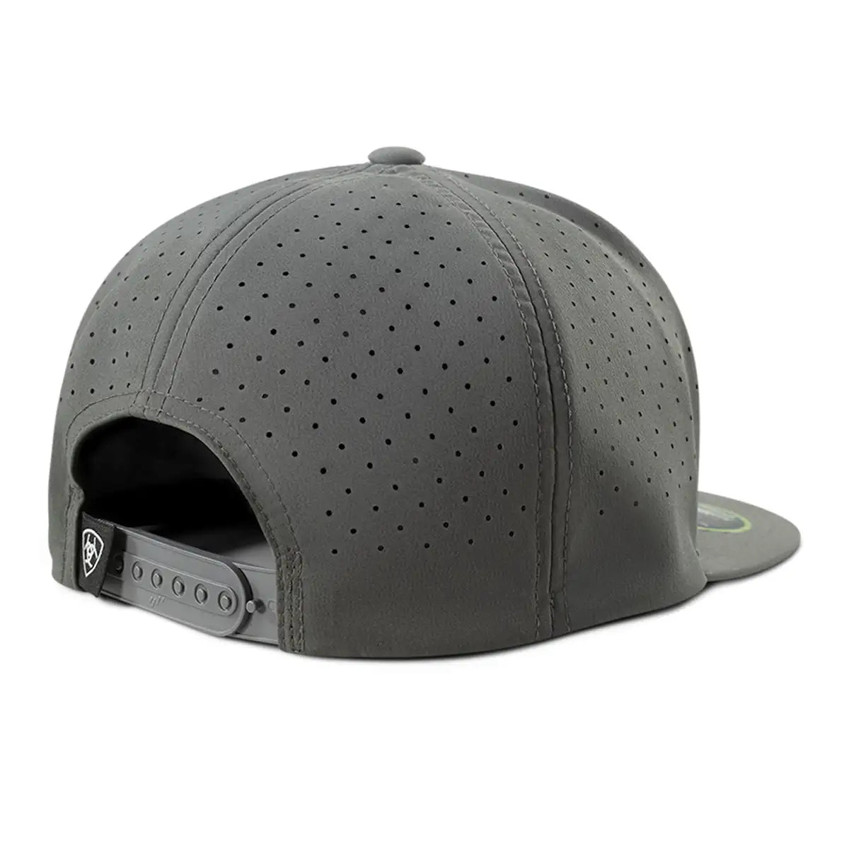 ARIAT 3D Embroidered Two-Tone Charcoal Ball Cap - Stylish Baseball Hat for Men & Women - Perfect for Outdoor Activities, Sports & Casual Wear