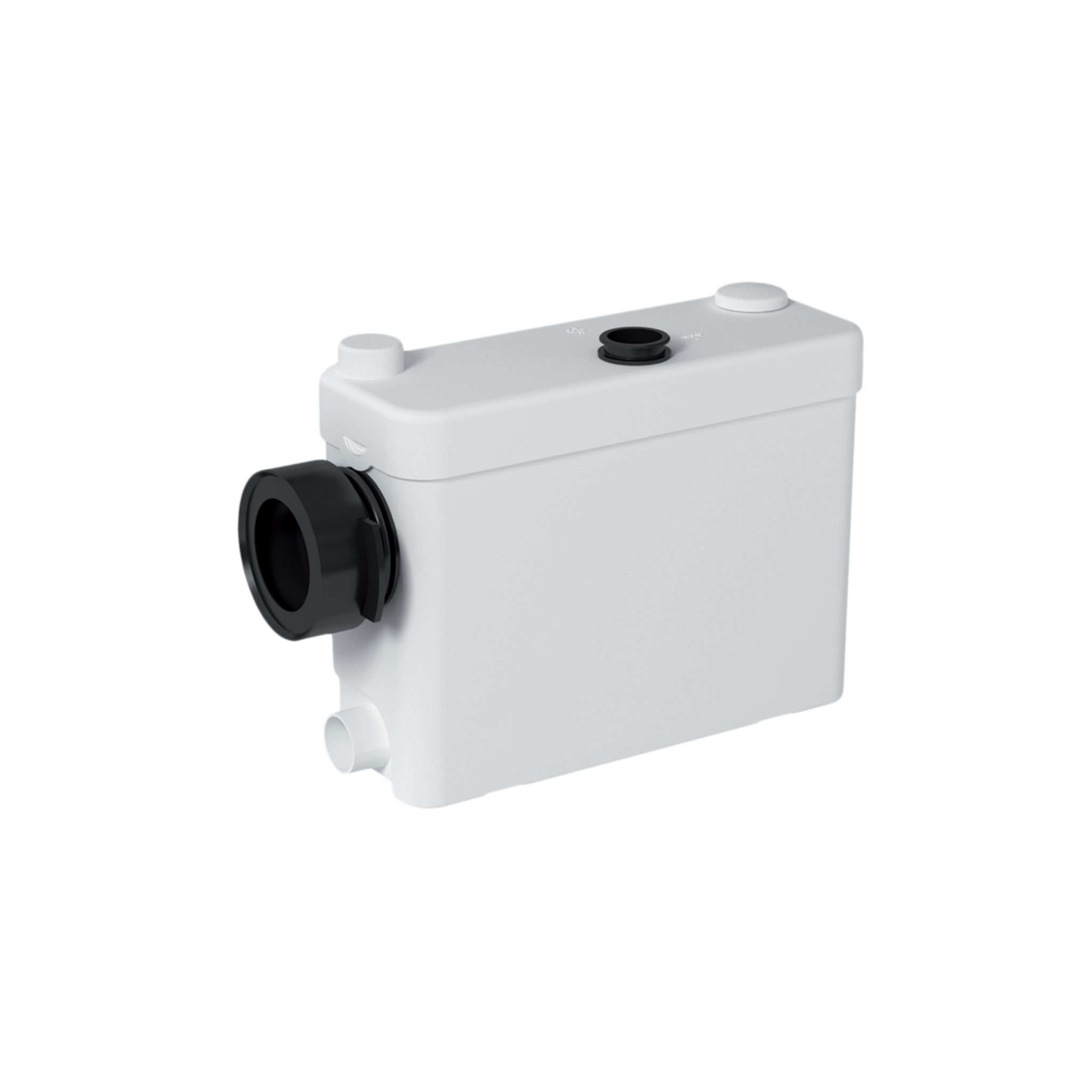 Saniflo 011 Sanipack Macerator Pump - Upflush Toilet System for Basement & Small Bathrooms | Compact Sewage Grinder for Easy Installation | Ideal for Home, RV & Commercial Use