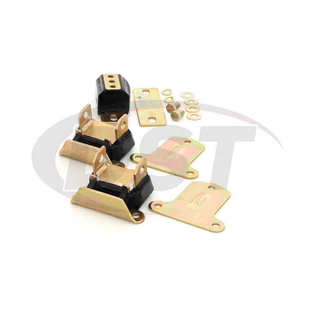 Energy Suspension Motor & Transmission Mount Set for 1968-1977 Chevy Camaro & Chevelle - 3.1122G - Improve Engine Stability & Reduce Vibration for Street & Track Performance