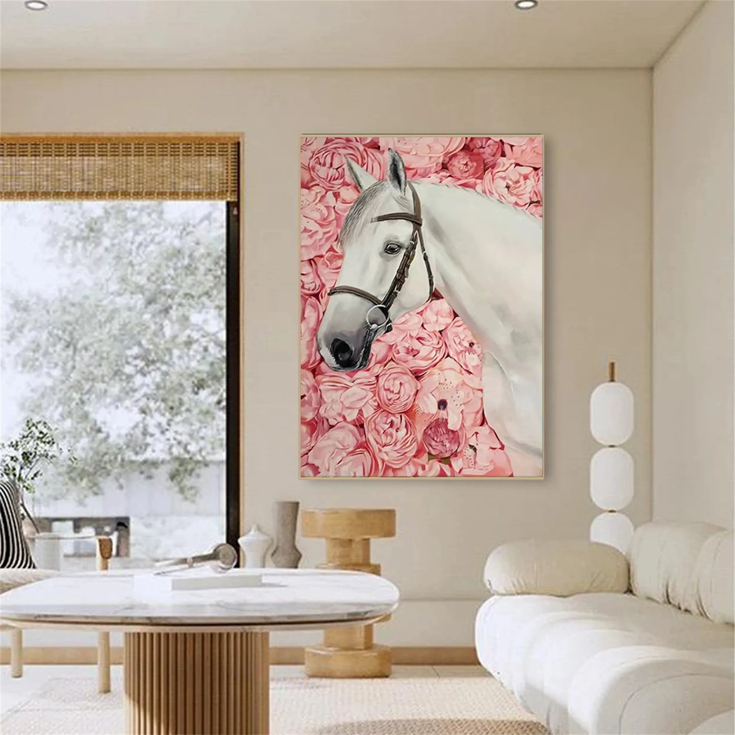 Animal Art Painting #AP027 - Handmade Canvas Wall Decor for Living Room, Bedroom & Office - Wildlife & Nature Inspired Artwork