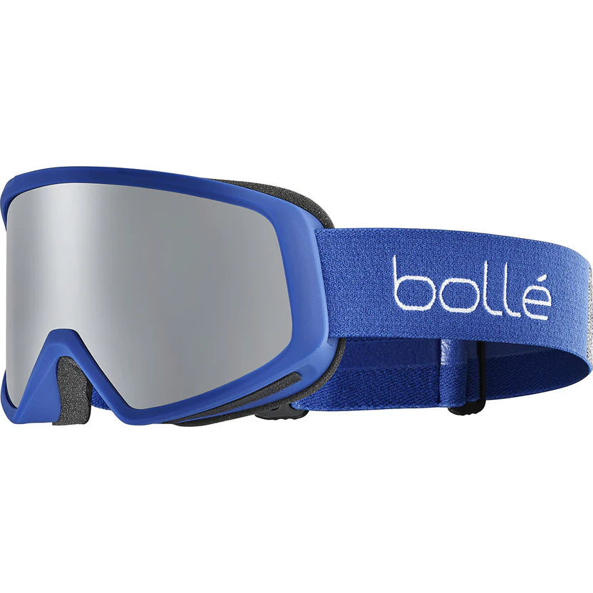 Matte Royal Blue-Black Chrome Lens