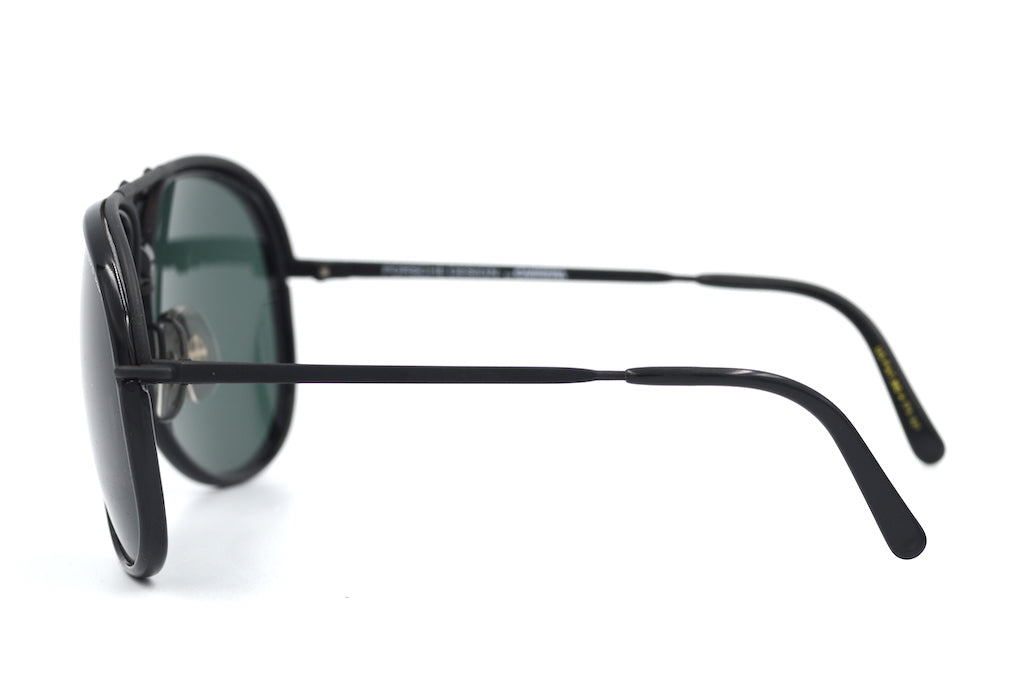Porsche Design by Carrera 5632 SML Matte Black Interchangeable Sunglasses - Stylish UV Protection for Driving & Outdoor Activities