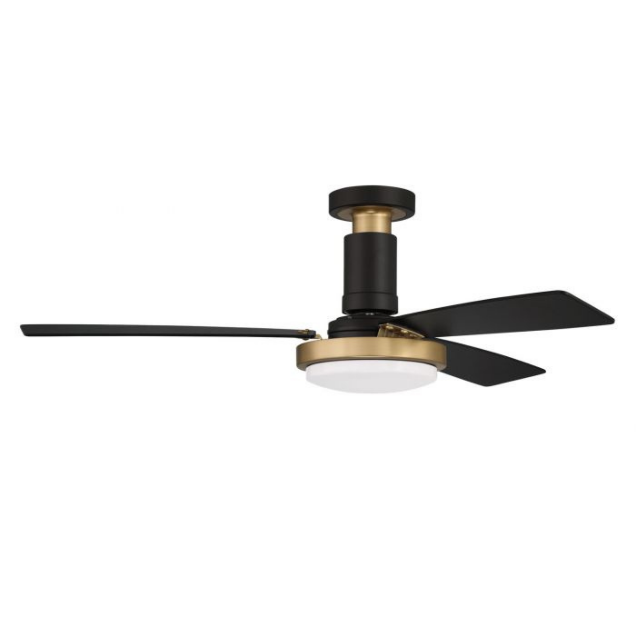Flat Black / Satin Brass