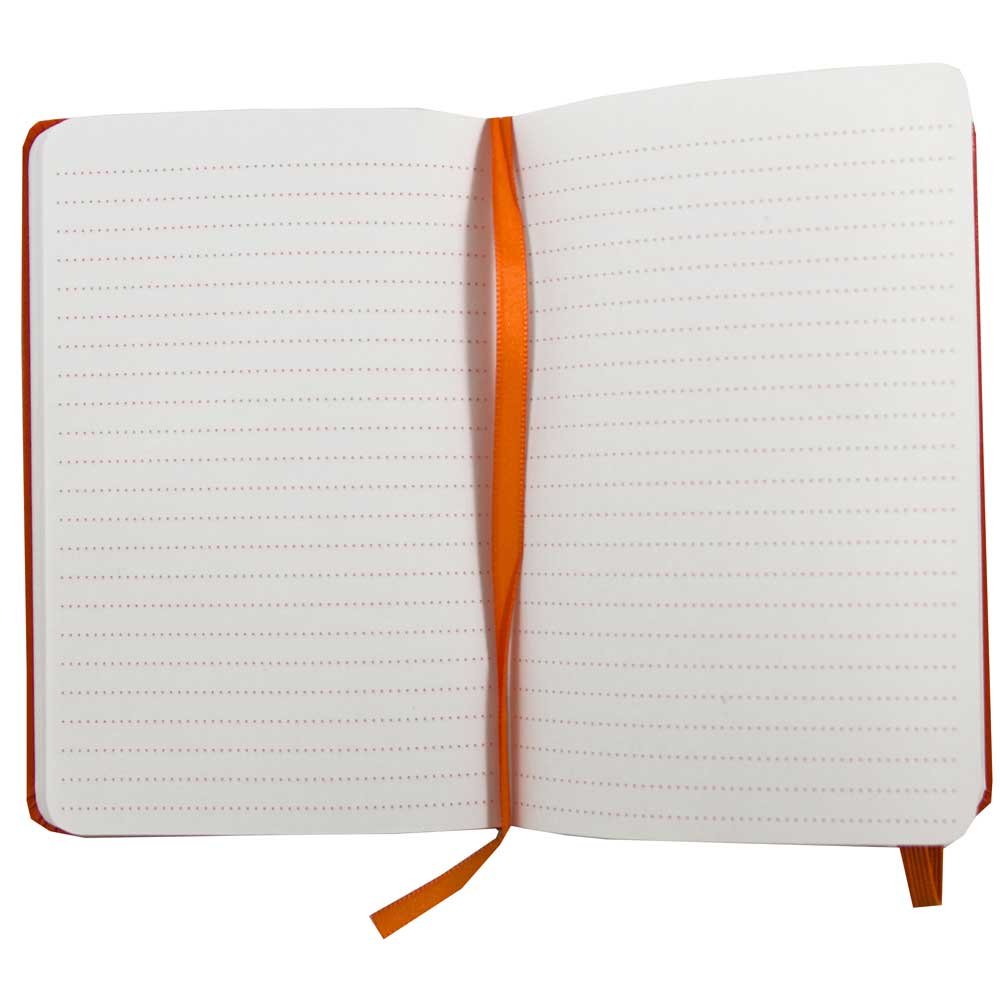 JAM PAPER Hardcover Notebook with Elastic Band - Travel Size Journal (4