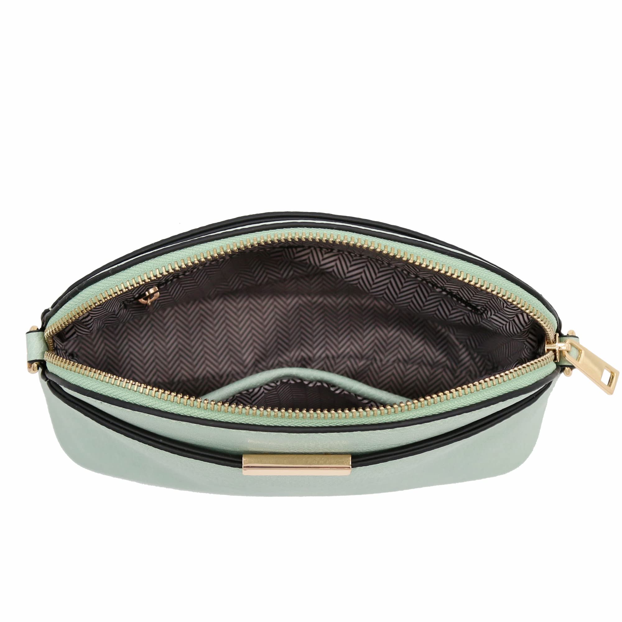 Stylish Faux Leather Mini Dome Crossbody Bag with Adjustable Chain Strap - Perfect for Women's Everyday Use, Date Night & Travel Accessories