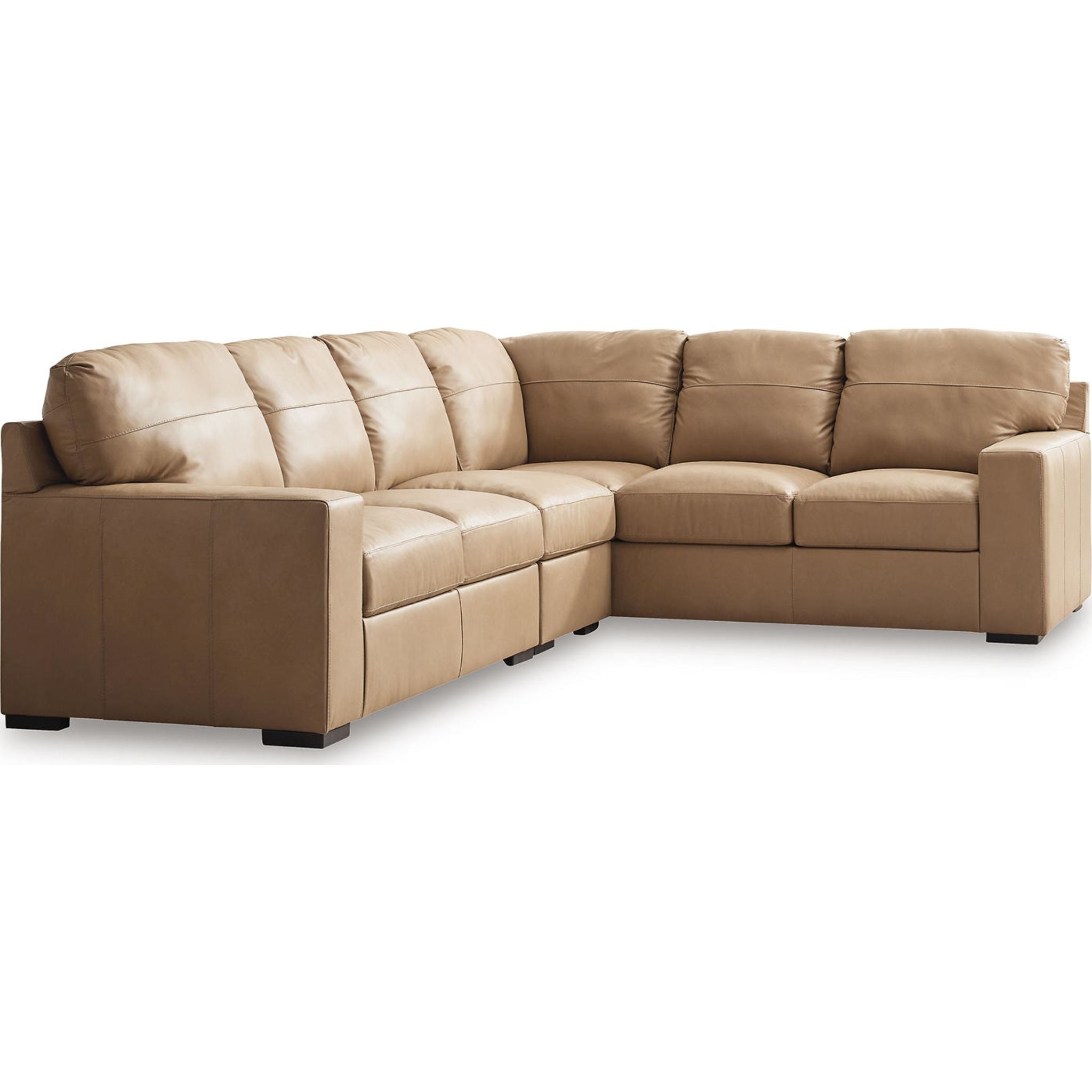 Bandon 3-Piece Sectional Sofa Set - Modern L-Shaped Couch with Chaise for Living Room, Lounge & Family Room Comfort