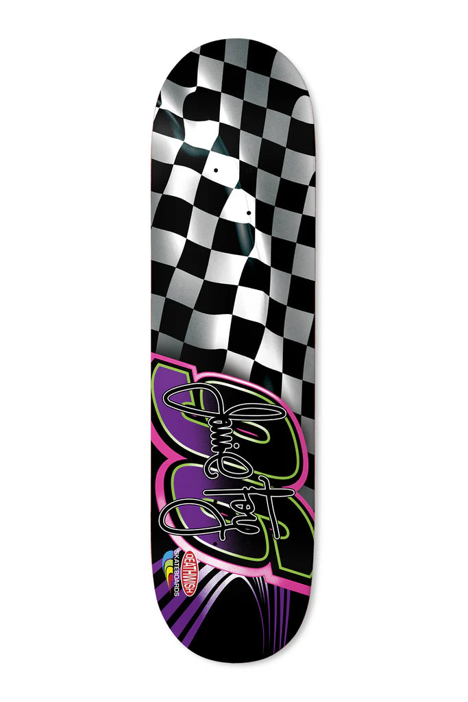 Deathwish Checkered Foy Skateboard Deck (8.5
