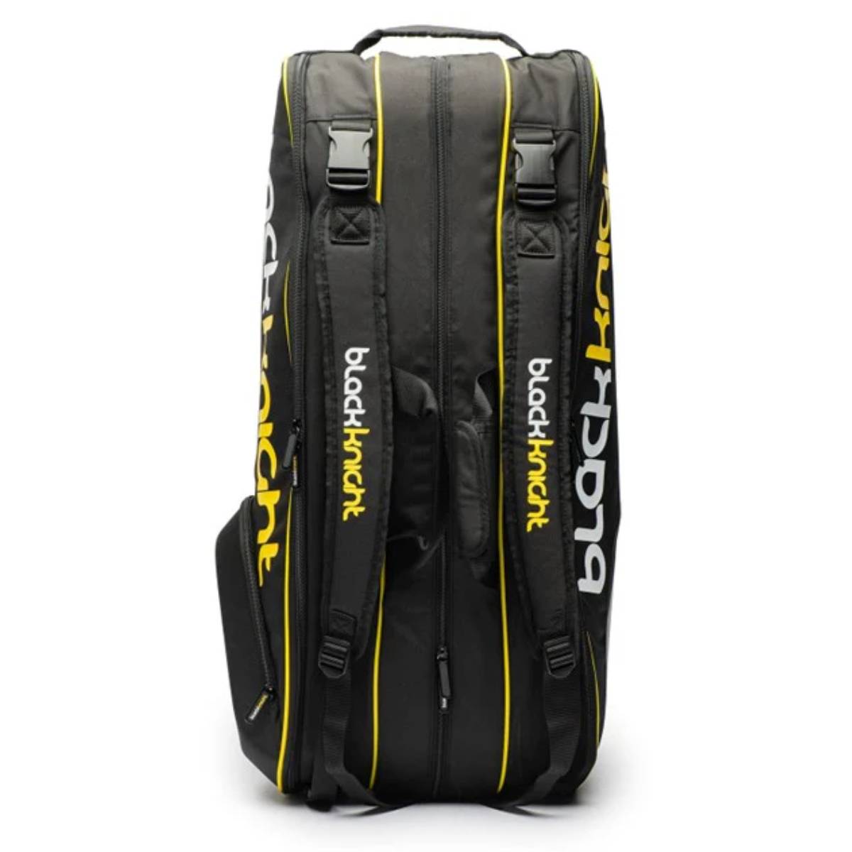 Black Knight Pro Series Tour Golf Bag - Lightweight & Durable Stand/Carry Bag for Golfers (Black/White/Yellow) | Perfect for PGA Tour, Driving Range & Travel