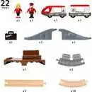 Best World Train Set Starter Kit for Kids - Electric Travel Train Toy with Tracks & Accessories - Perfect for Birthday Gifts & Holiday Playtime