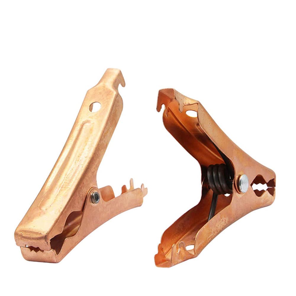 50-100A Battery Jumper Cables Clamp for Car Charging & Testing - Alligator Clips for Power Replacement - Perfect for Auto Repair & Emergency Use