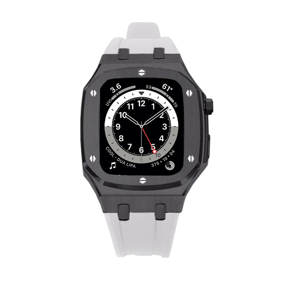 Durable Apple Watch Rubber Case for iWatch Series 6/7 - Shockproof Protective Cover for Outdoor Sports & Daily Use
