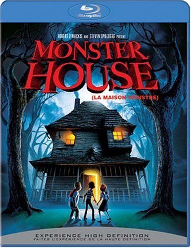 Monster House Blu-ray Movie - Family-Friendly Animated Horror Comedy Film for Halloween & Movie Nights