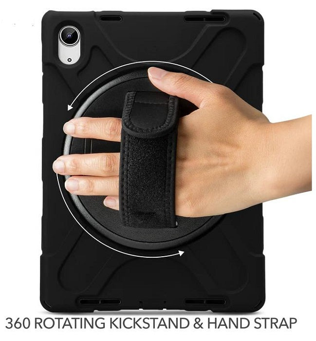 Cellairis Rapture Rugged Protective Case with Hand Strap & Kickstand for 10.9-inch Apple iPad 10th/11th Generation - Shockproof Cover for Travel, Work & Outdoor Use