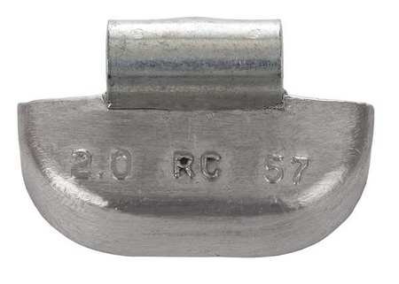 25-Pack 8 Oz Uncoated Lead Wheel Weights for Automotive, Truck, and Motorcycle Balancing - High-Density Alloy for Smooth Ride and Tire Longevity