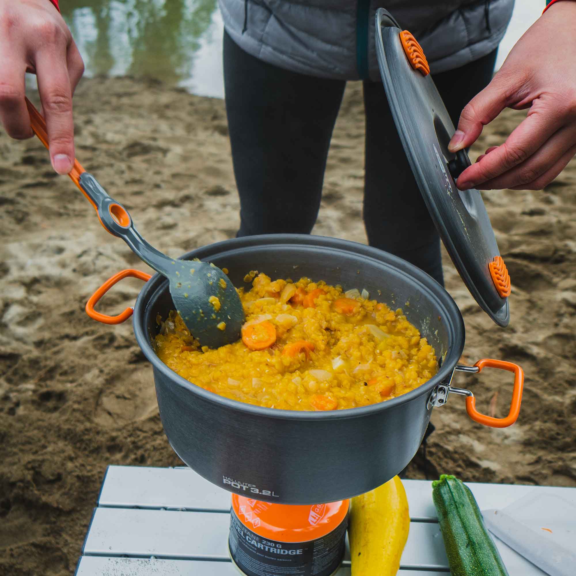 Halulite Aluminum Pot - Lightweight & Durable Camping Cookware for Backpacking, Hiking & Outdoor Adventures