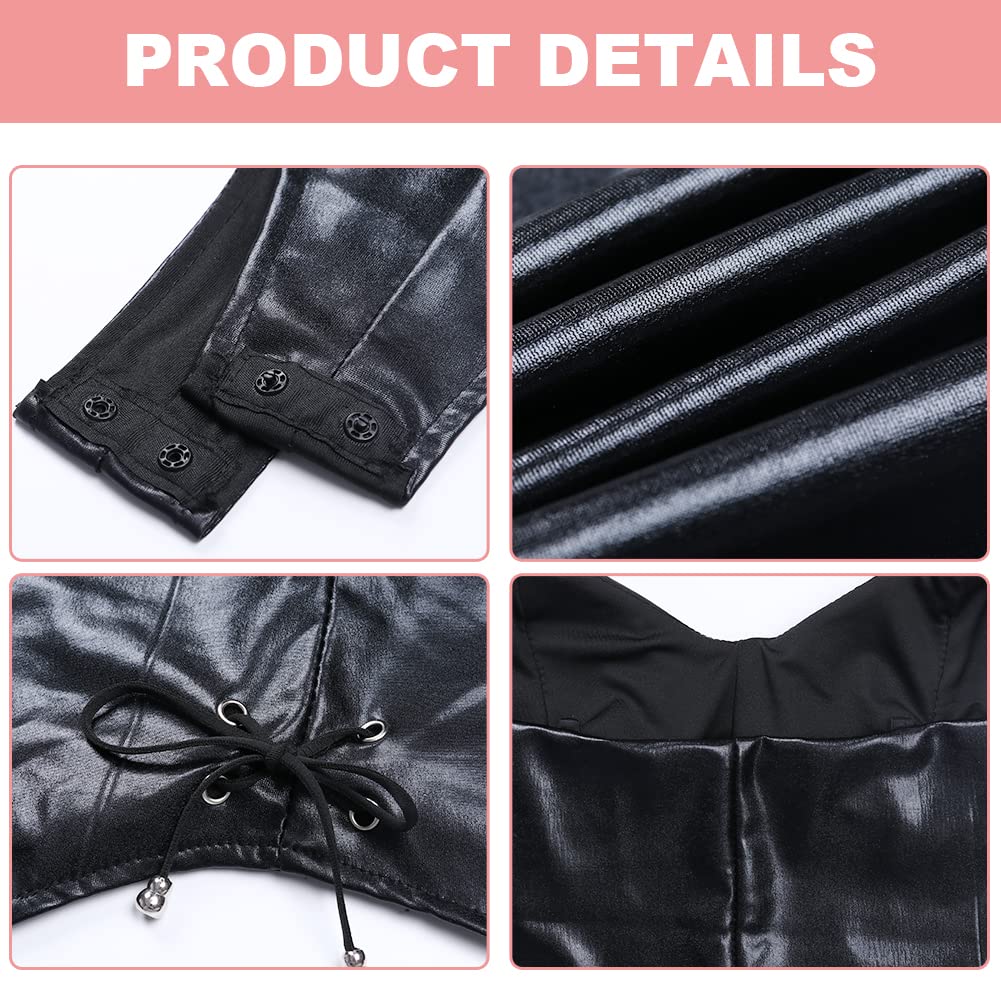 Bunny Girl Senpai Cosplay Costume for Women - Anime Role Play Outfit with One Piece Bodysuit & Bunny Ear Stockings Set - Perfect for Halloween, Cosplay Events, and Anime Conventions