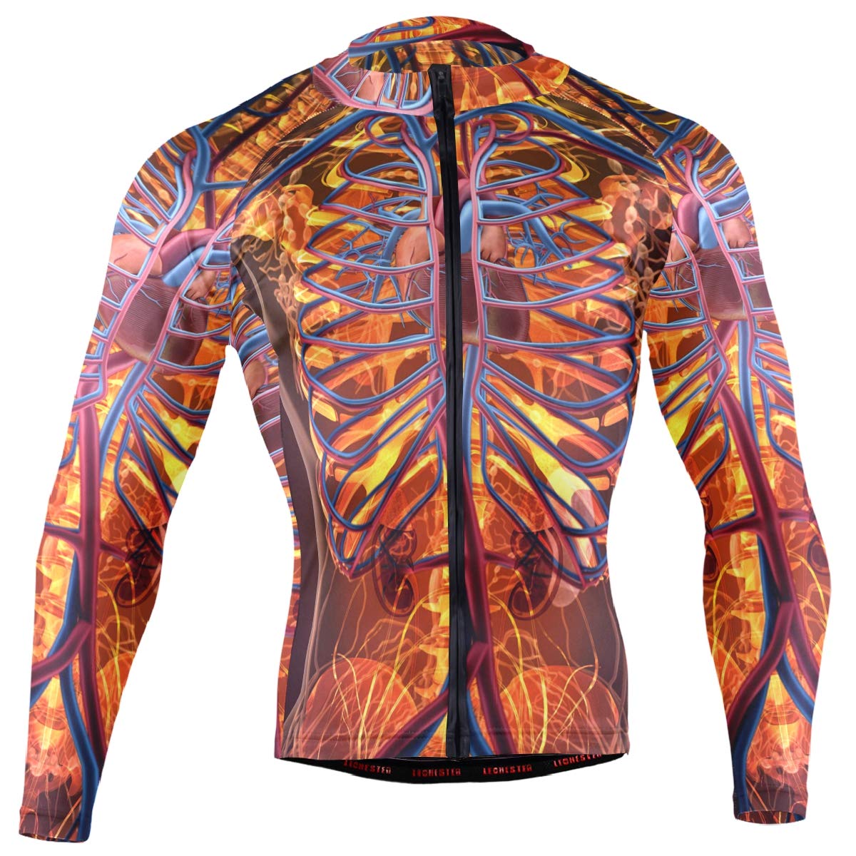 Men's Long Sleeve Cycling Jersey - Breathable Bike Shirt for Road & Mountain Biking - Perfect for Training, Commuting & Outdoor Sports