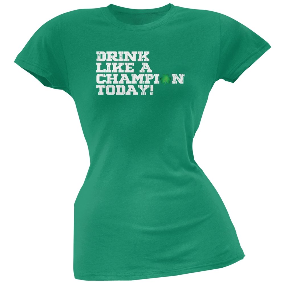 Kelly Green Soft Juniors T-Shirt for St. Patrick's Day - Fun Irish Pub & Party Outfit - Perfect for Celebrations, Bar Crawls & Festive Gatherings