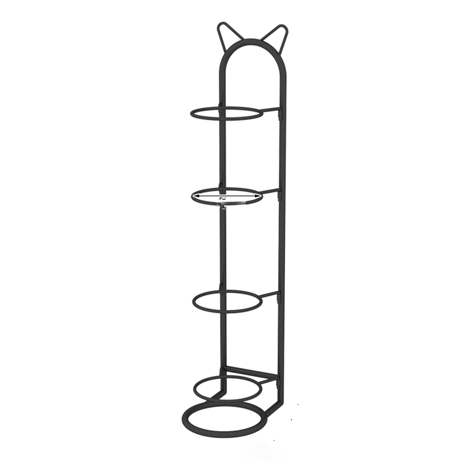Hm Vicyy Multi-Sport Ball Display Stand - Football, Basketball, Volleyball Storage Rack for Home & Gym Organization - Perfect for Sports Memorabilia, Trophy Room, and Kids' Playroom Decor