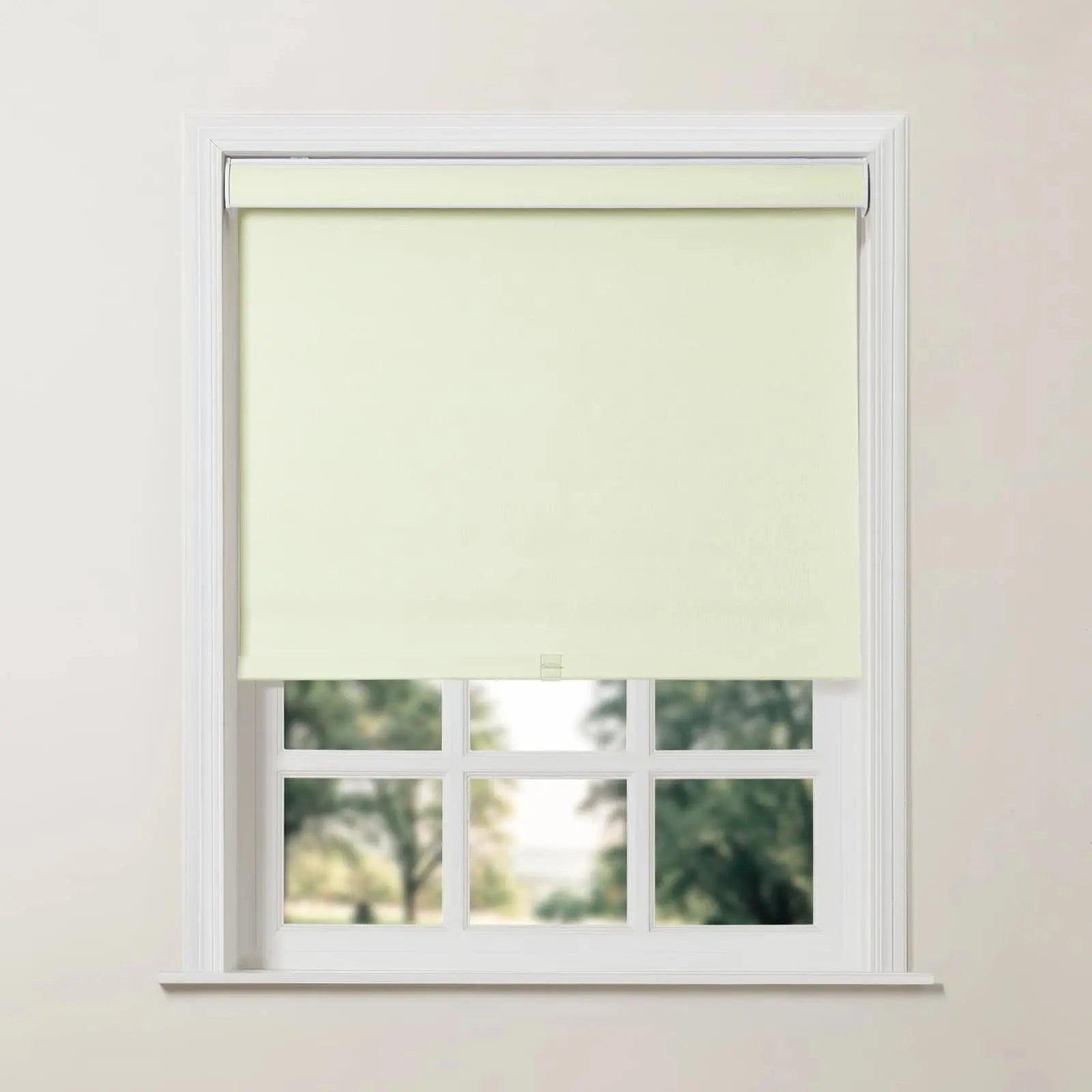 Blackout Cordless Roller Shades for Windows - Room Darkening Window Treatments for Bedroom, Nursery & Home Theater - Premium Fabric by Alvin Boutique