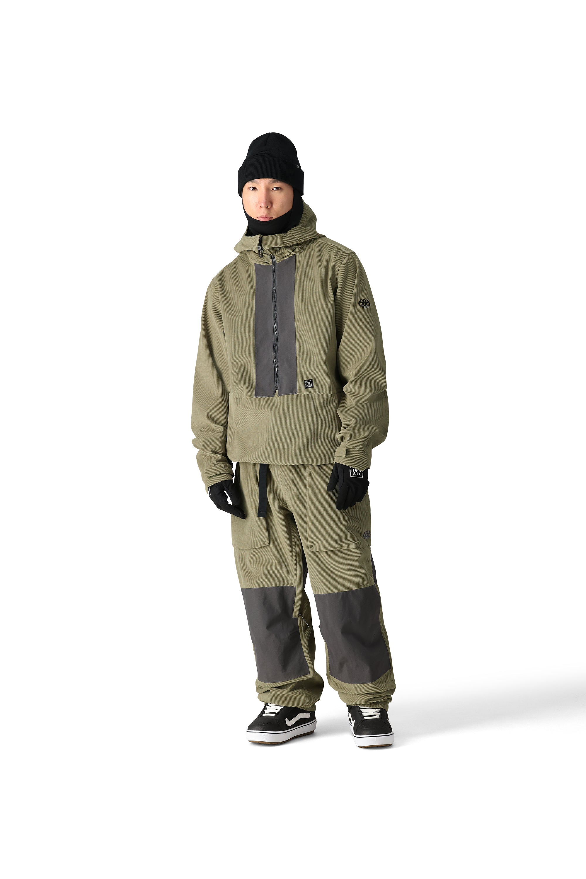 686 Ghost 2.5L Anorak Jacket 2025 - Waterproof Windbreaker for Skiing, Snowboarding & Outdoor Adventures