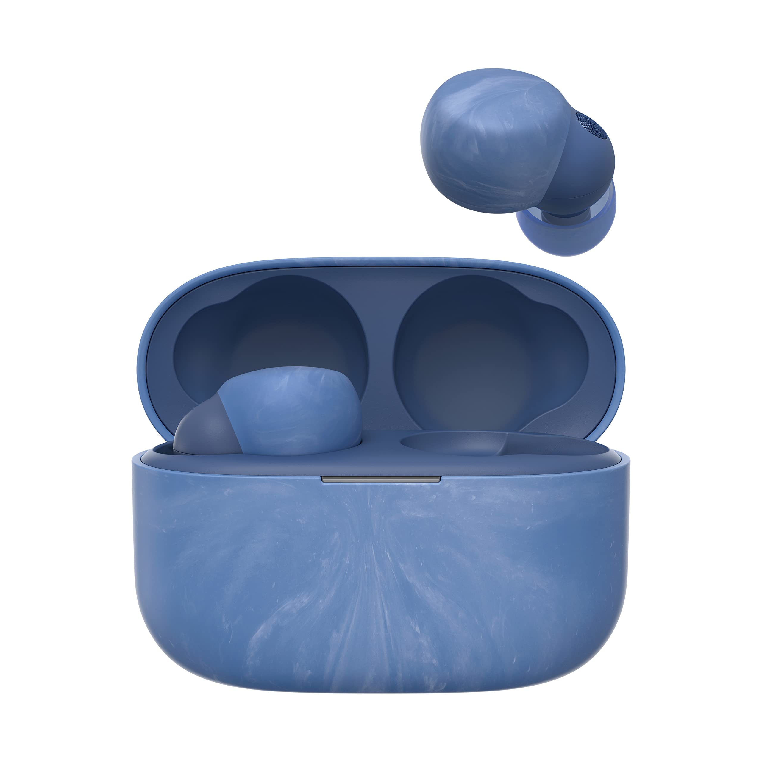 Sony LinkBuds S Truly Wireless Noise Canceling Earbuds with Alexa Built-in, Bluetooth 5.2 Headphones for iPhone & Android - Earth Blue | Perfect for Commuting, Workouts & Travel