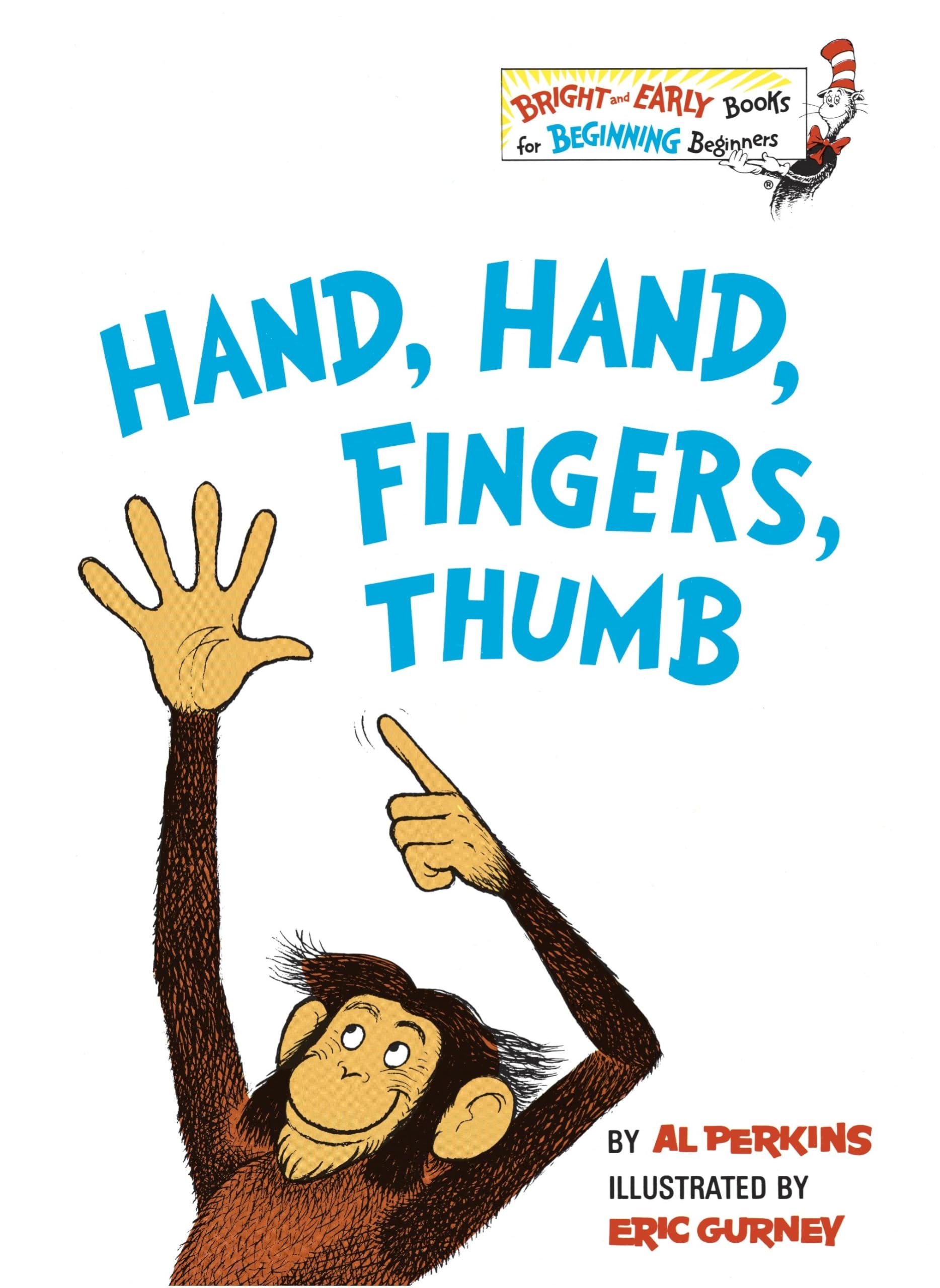 Hand, Hand, Fingers, Thumb - Bright & Early Book for Kids | Fun Children's Learning & Reading | Perfect for Preschool Storytime & Early Literacy Development